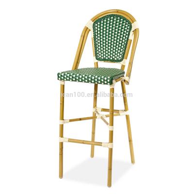 China Modern UV Resistant French Bistro Chairs Paris Rattan Chair Cafe Furniture for sale