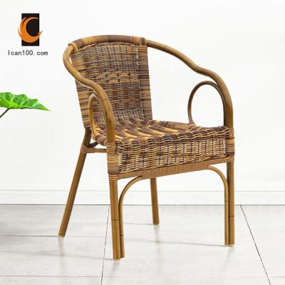 China Modern Commercial European Style Cafe Rattan Chair Fine Dining Restaurant Chair For Restaurants In Hotels for sale