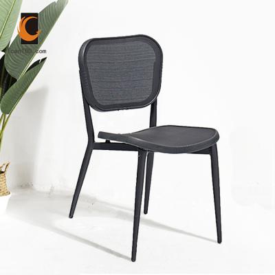 China High Quality Modern Leisure Modern Chair Outdoor Chairs Black Plastic Chair For Garden for sale