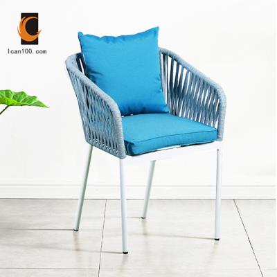 China Rope Weave Chair Modern Scandinavian Dining Chairs (Other) Strictly Quality Adjustable Dining Chair for sale