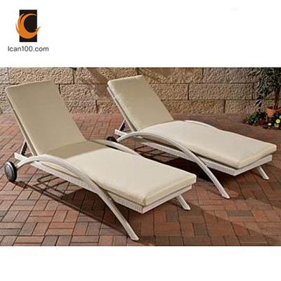 China Modern Water Proof Outdoor Beach Pool Chaise Lounge Sun Lounger Daybed for sale