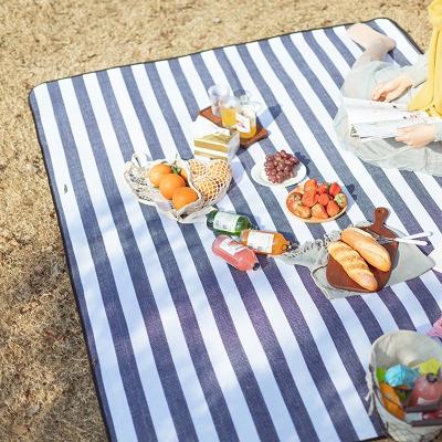 China Modern Camping Hike Picnic Mat Outdoor Portable Table Cloth Thickened Waterproof Outdoor Play Equipment Essential Leather Wristbands for sale