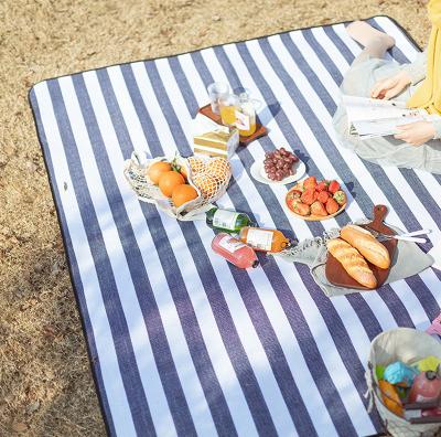 China Modern Camping Hike Picnic Mat Outdoor Portable Table Cloth Thickened Waterproof Outdoor Play Equipment Essential Leather Wristbands for sale