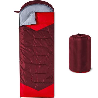 China Increasing Outdoor Camping Sleeping Bag 4 Season Warm And Cool Weather Lightweight Waterproof For Adults And Kids for sale