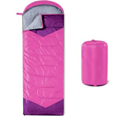 China Increasing Outdoor Camping Sleeping Bag 4 Season Warm And Cool Weather Lightweight Waterproof For Adults And Kids for sale