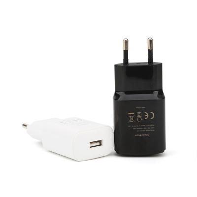 China Electronic Products Europe Charger 18Watt USB Charger With CE CB Certificated Single USB Power Adapter for sale