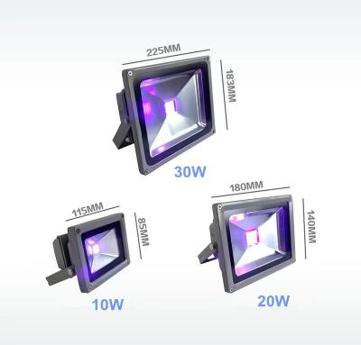 China RoHS Certificate Blacklight LED Flood Light 405nm 500mm Emitting Distance for sale