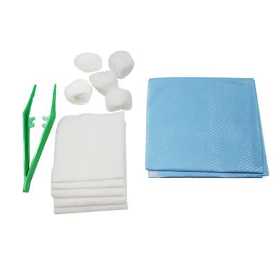 China High Quality And Low Price Custom Sterile Pedicure Single Use Package Basic Dressing Set for sale