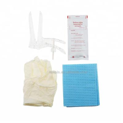 China Hospital CE ISO13485 Approved Useful Disposable Gynecological Examination Sets for sale