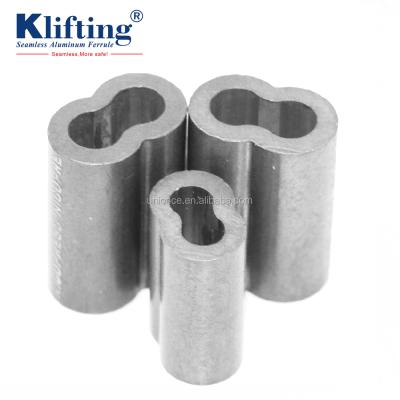 China Loop lifting aluminum crimp socket for 1 wire rope and 8 in. ropes. of diameter for sale