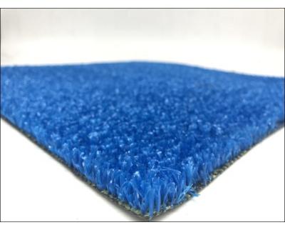 China Art Decor Artificial Grass Blue for sale