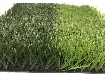 中国 For Soccer 13000Dtex 50mm W Shape Apple Green Artificial Grass For Football 販売のため