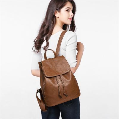 China No Sale Hot Sale Women's Business Women's Backpack PU Backpack Men's Backpack Bag PU Leather for sale