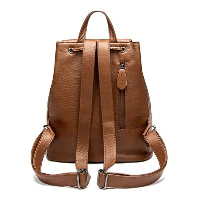 China No S Mini Backpack Bag Pu Leather PU Leather Manufacturer Women&'s Classic Backpack Women's Casual Bag for sale