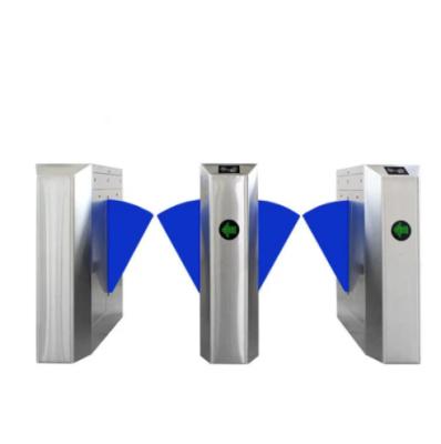 China Stainless Steel / According to customer requirements provided in China Wing Shaped Automatic Opening and Closing Low Noise Gate Stainless Steel Flap Barrier Access Controller for sale