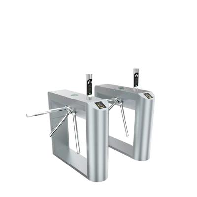 China Stainless Steel/According to Customer Requirements Barcode Fingerprint Access Control System Tripod Turnstile Automatic Gate Height Height Pedestrian Turnstile for sale