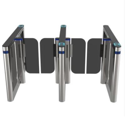 China Stainless steel/according to customer needs high-speed sliding swing door mechanism turnstile entrance turnstile supermarket high-speed swing turnstile door for sale