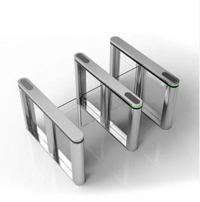 China Stainless Steel/According to Access Control High Quality Fingerprint Customer Needs Hotel Face Recognition Automatic Swing Turnstile for sale