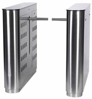 China Stainless steel/according to customer requirements bipod turnstile strictly control automatic double door entrance rolling two-leg turnstile turnstile system for sale