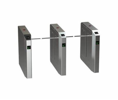 China Stainless Steel/According to Customer Requirements Turnstile Stainless Steel Barrier Door Automatic Bipod Revolving Door Security Access Control Fingerprint Communication Interface for sale