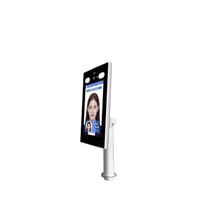 China Stainless steel/as customer required 8 inch LCD display with access control system RK3288 body sensor face recognition with real-time camera for sale