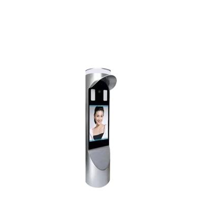 China Stainless Steel / According To Customer Needs Face Recognition Display Camera Temperature Measurement Security Door Smart Biometric Detection Access Control for sale