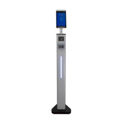 China Stainless Steel / According To Vaccination Digital Scanner Gateway Customer Needs Smart Face Recognition Column Access Control Health System for sale