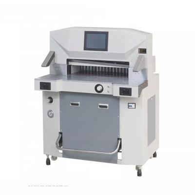 China Factory Touch Screen Hydraulic Programmable A2 Paper Cutter Paper Cutting Machine for sale