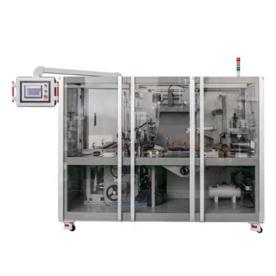 China Flexible Size Stretches High Efficiency Cling Film Box Sealing Shrink Wrapping Machine Shrink Cling Film And Sealing Machine for sale