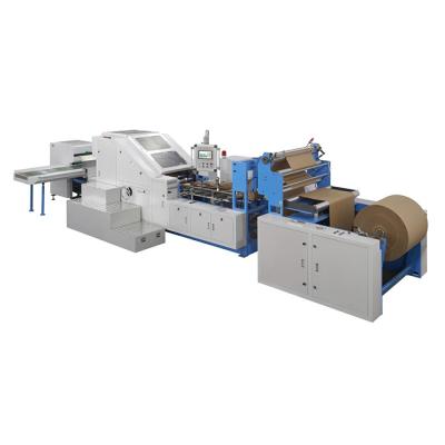 China Building Material Shops Semi-automatic Fruit Sandwich Paper Bags Making Machine For Sale for sale