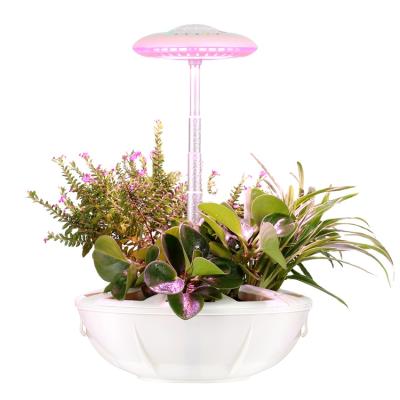 China Seed Planting UFO Indoor Hydroponic Garden and Plant Herb Intelligent Weeds Seed Lamp UFO Led Grow Light for sale