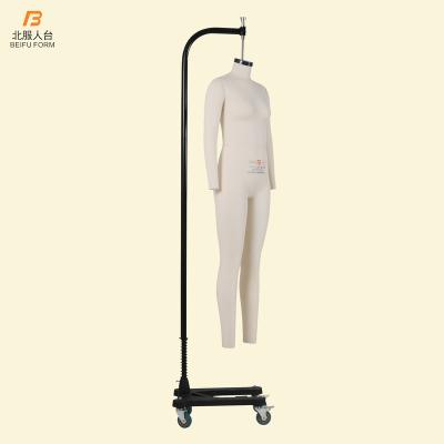 China BEIFU FORM Female Full Body Manikin Collapsible Shoulders Mannequin with Adjustable Height For Professional Dressmakers Sewing for sale