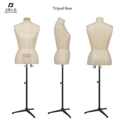 China BEIFUFORM Female Uniform Mannequin for Garment Tailors Women's Upper Body Dress Form Cheap for sale