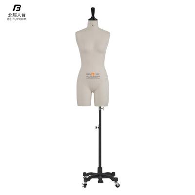 China Wholesale Female Dress Forms Female Mannequin With Half Body For Tailor en venta