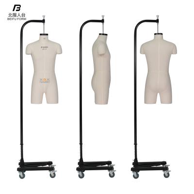 China BEIFUFORM Male mannequin Half Body with Hanging Base Cheap on Sale Draping Dummy Model for garment Tailors for sale