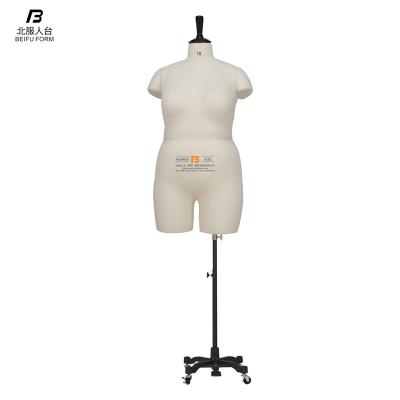 중국 Big Bust 	Plus Size Mannequins Female Mannequin For Garment Tailors 판매용