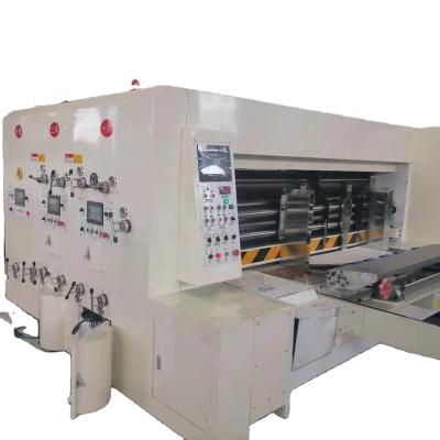 China ZYKM1224 series automatic flexo printer slotter chemical die-cutting cartoner for sale