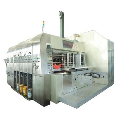 China Factory Canghai Semi-automatic Corrugated Cardboard Printing Slotting Machine for sale