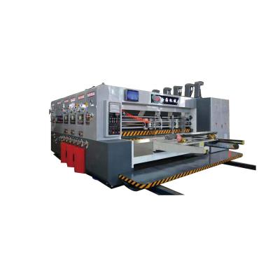 China food & Beverage Factory Canghai Cardboard 4 Color Printer Slotter Die Cutting Machine for sale