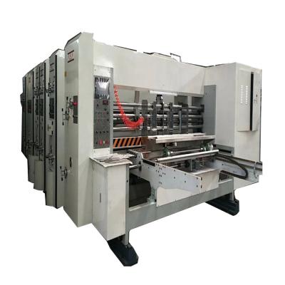 China Canghai Factory Four Colors Automatic Flexo Cardboard Printer Slotter Die Cutter for sale