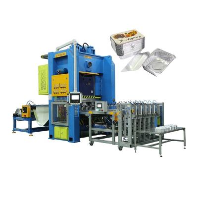 China Professional Factory Machinery Manufacturer 1300KN Large Aluminum Foil Container Production Line SEAC-130A for sale