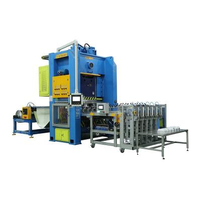 China High end factory widen heavy duty aluminum foil stamping multi-cavity mold aluminum foil container making machine for sale