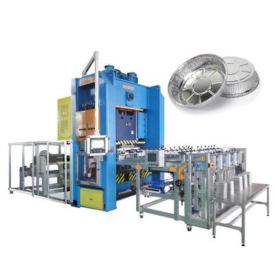 China Factory direct sale 130T heavy duty high-speed multi-cavity aluminum foil container making machine for sale