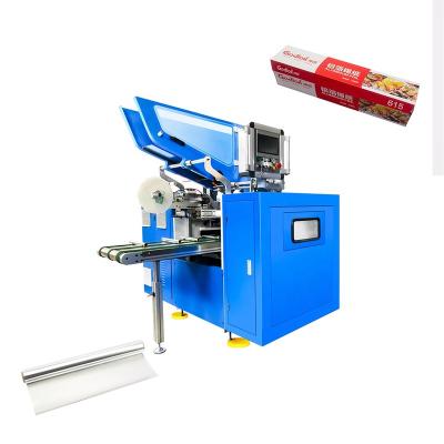 China Automatic vertical food stretch film household aluminum foil rewinding machine comes from Chinese supplier for sale