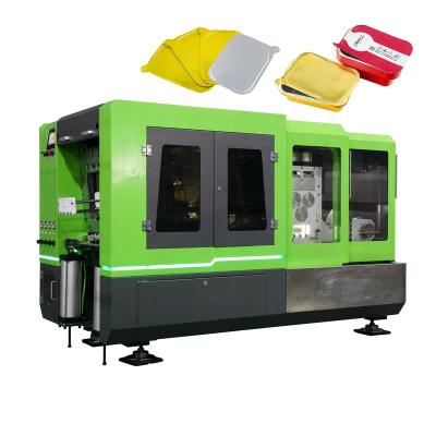 China High speed production dc 500 model hotels disposable aluminum foil sealing cover mold cutting machine for sale