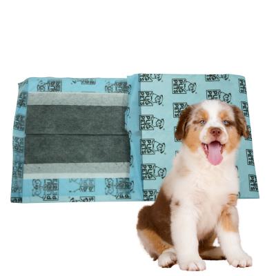 China Viable Training Urine Absorbent Dog Pet Pads With Bottom Printing for sale