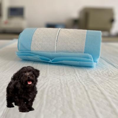 China Sustainable S/M/L/Xl 4 Sizes Porous Film Super Absorbent Urine Pet Pads Toilet Dog Pet Products for sale