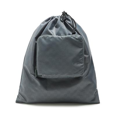 China Fashion Folding Storage Tote Bag Reusable Wholesale High Quality Drawstring Bag for sale