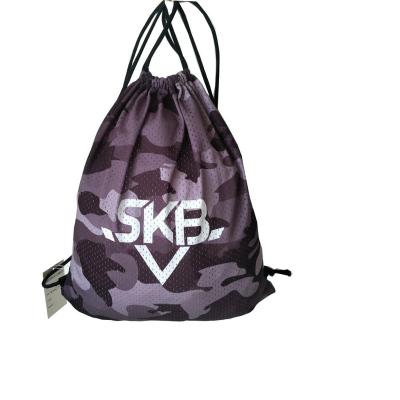 China NO shopping bag promotion drawstring backpack cheap bag with rope for sale