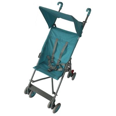 China 2022 Popular Trending Diminutive Portable Folding Baby Stroller Easy Folding Baby Pushing Stroller With Umbrella Sunshade for sale